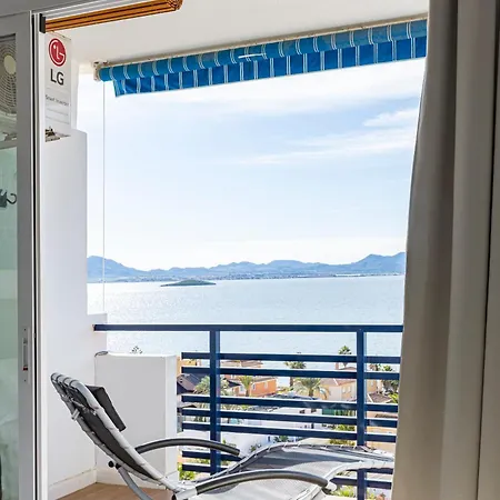 Daire The Manga Sea-view Studio, Sandy & Crystal Clear Water, 5g Wifi & Airco La Manga del Mar Menor